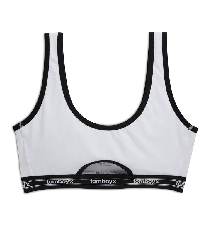 Peekaboo Soft Bra - Retro White