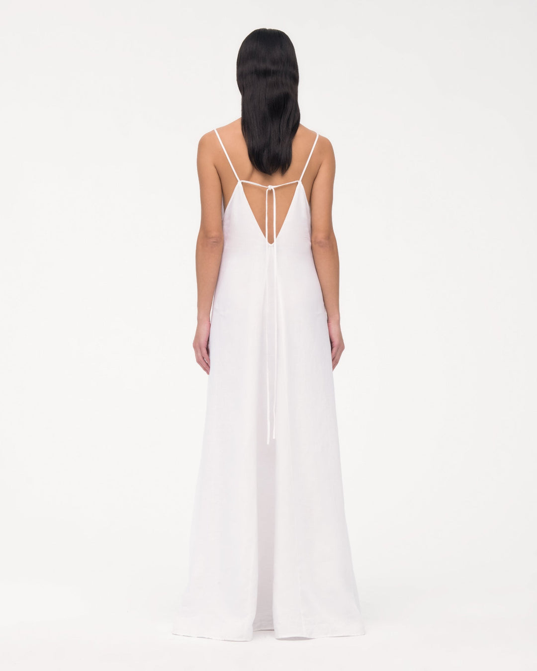 Seamed Slip Dress