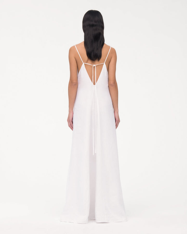 Seamed Slip Dress