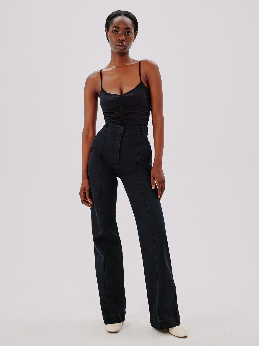 Shirred Bodysuit