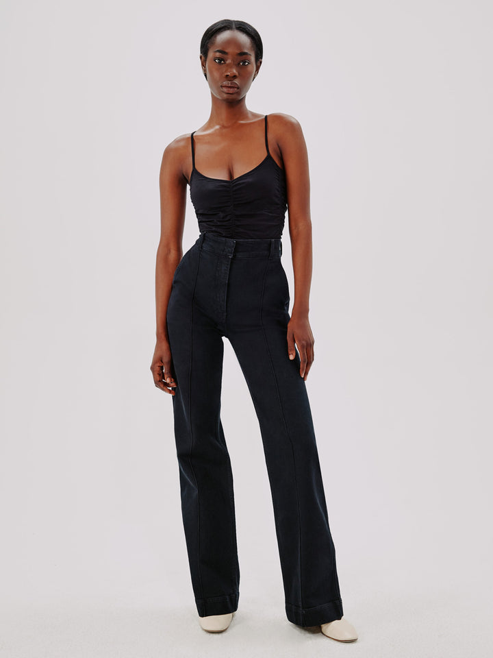 Shirred Bodysuit