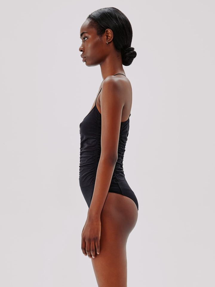 Shirred Bodysuit