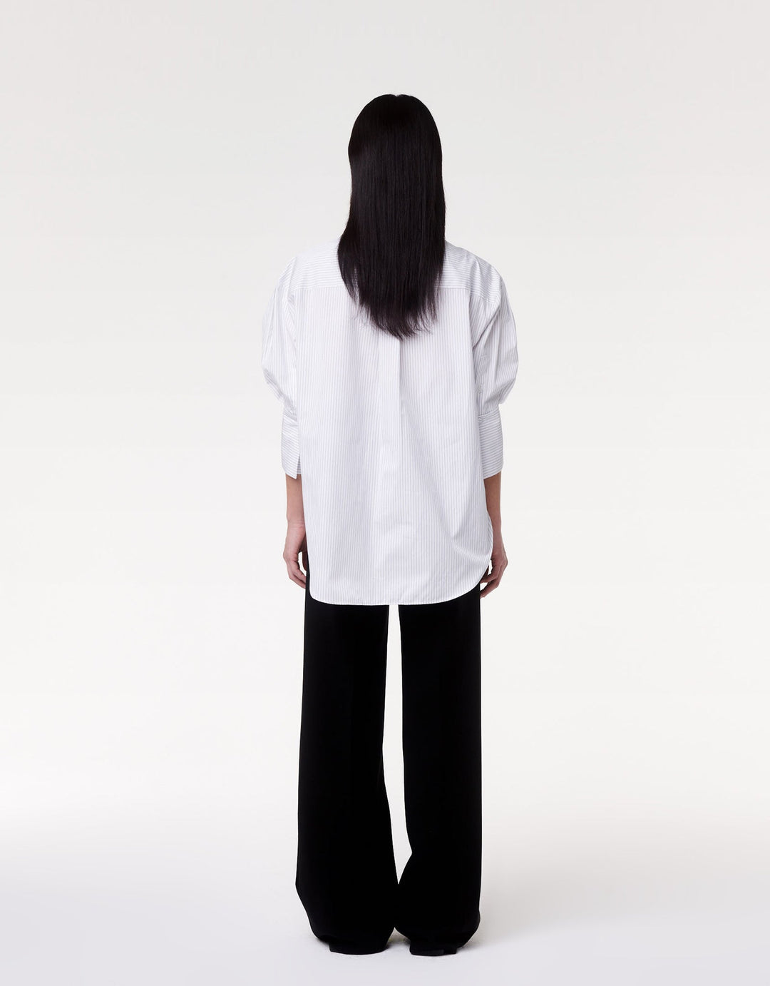Short Sleeve Cuffed Blouse