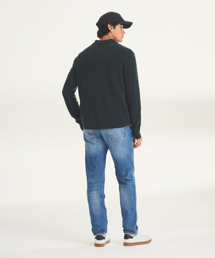 Signature Cashmere Button Down