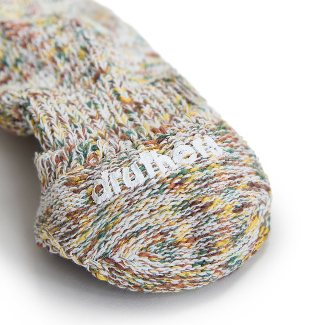 Tie Dye Yarn Organic & Recycled Ankle Sock