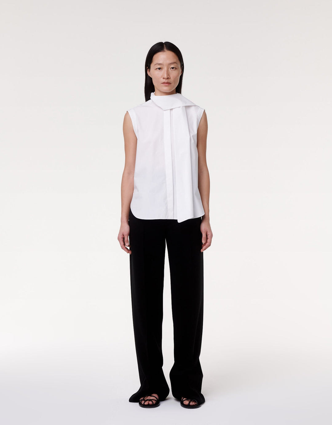 Sleeveless Tie Blouse - Resale