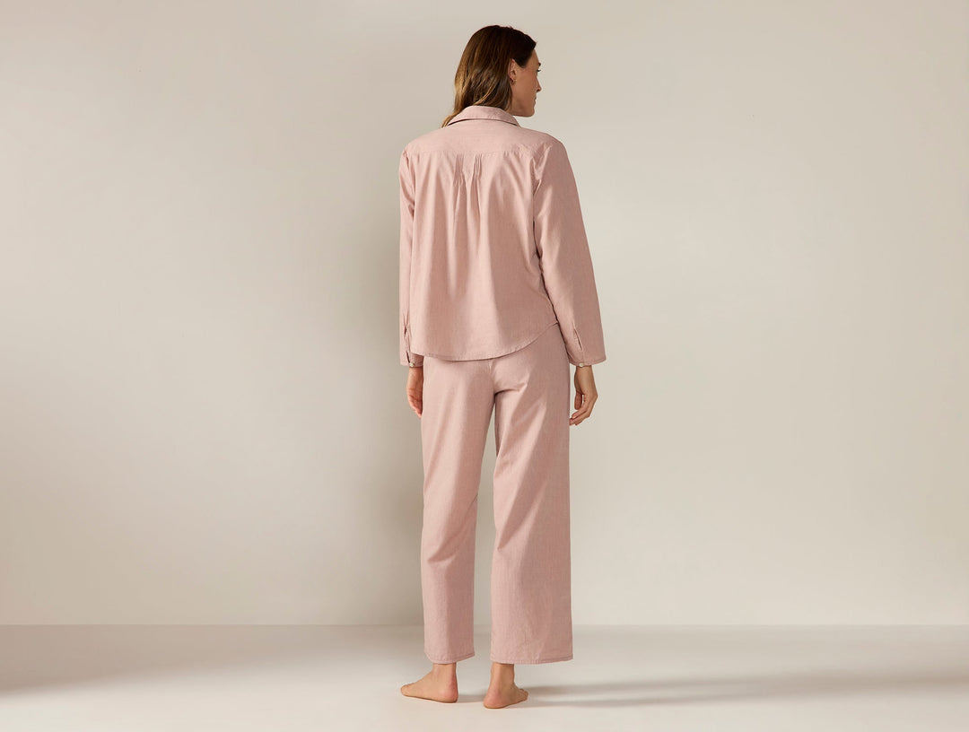 Women's Isla Organic Cotton Long Sleeve Pajama Set