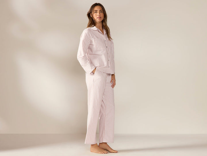 Women's Isla Organic Cotton Long Sleeve Pajama Set