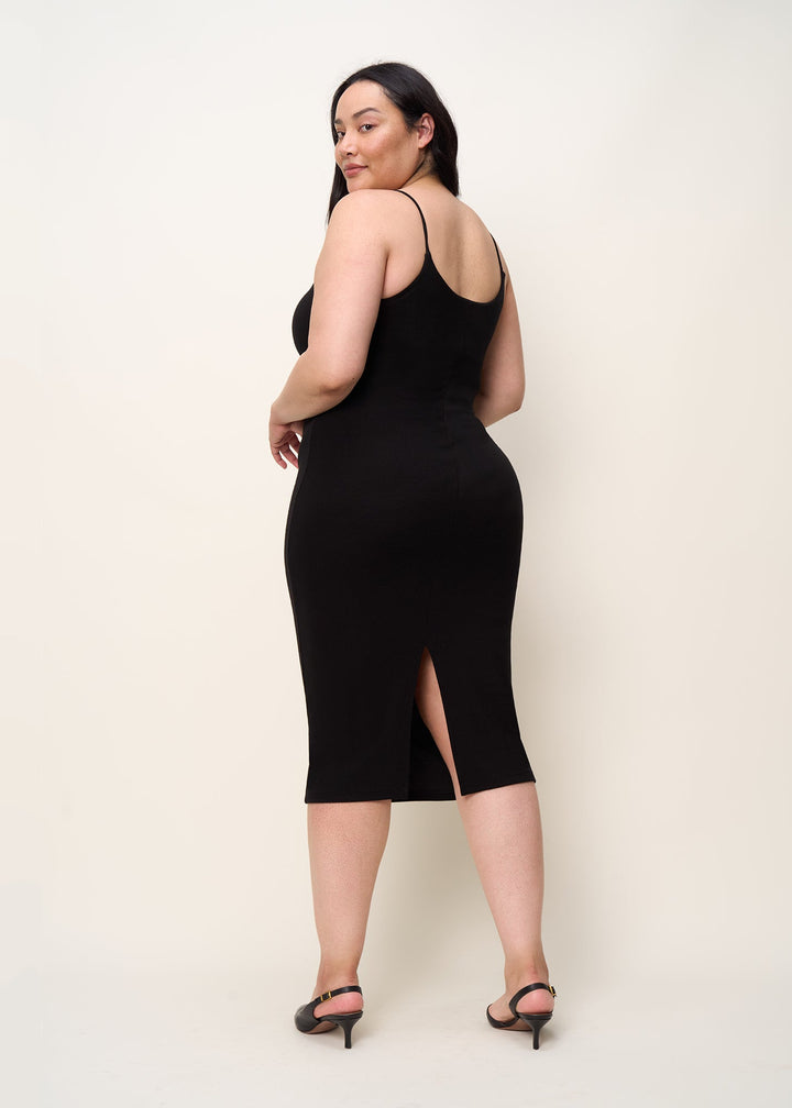 The Spaghetti Strap Midi Dress