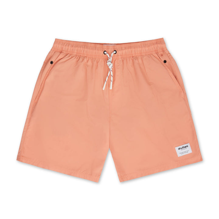 Italian Recycled Nylon Swim Trunk - Sherbert