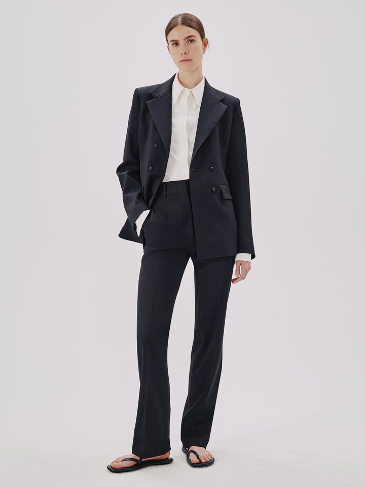 Double Breasted Structured Jacket