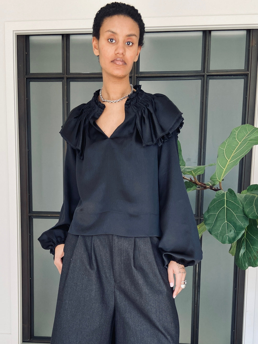 Salome Silk top