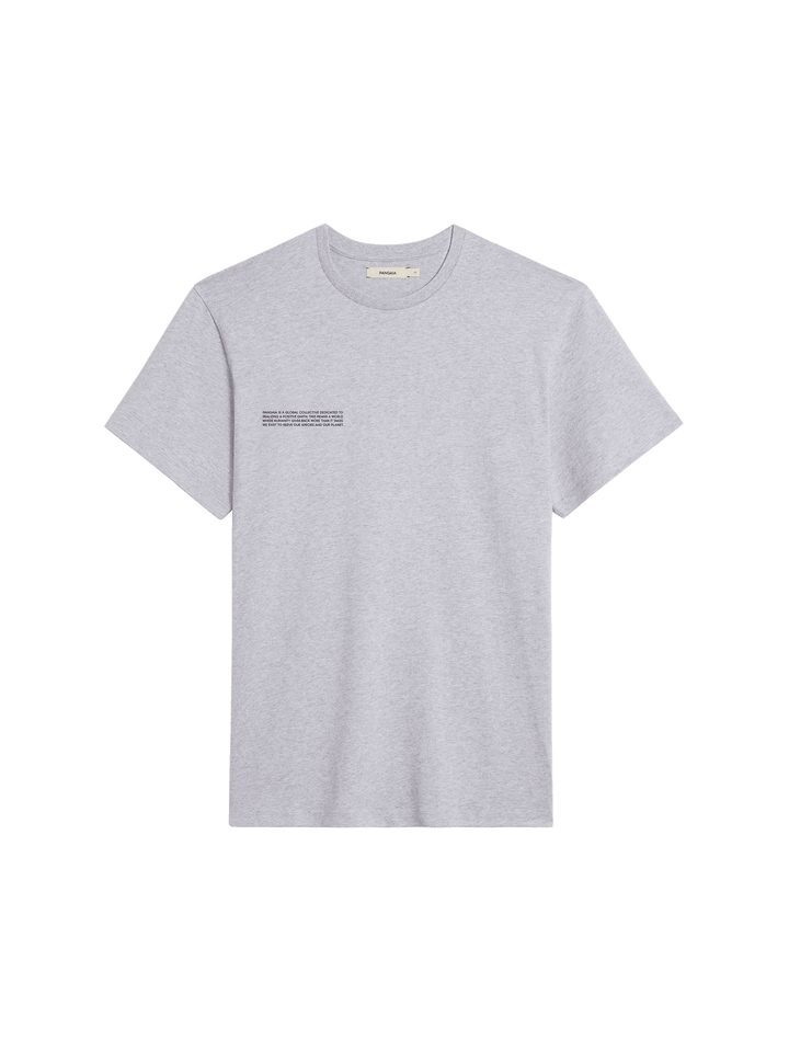 Mens 365 Midweight T-shirt—grey marl