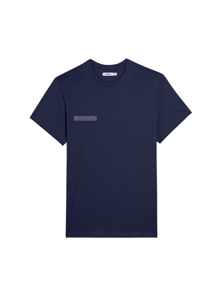 Mens 365 Midweight T-shirt—Navy Blue