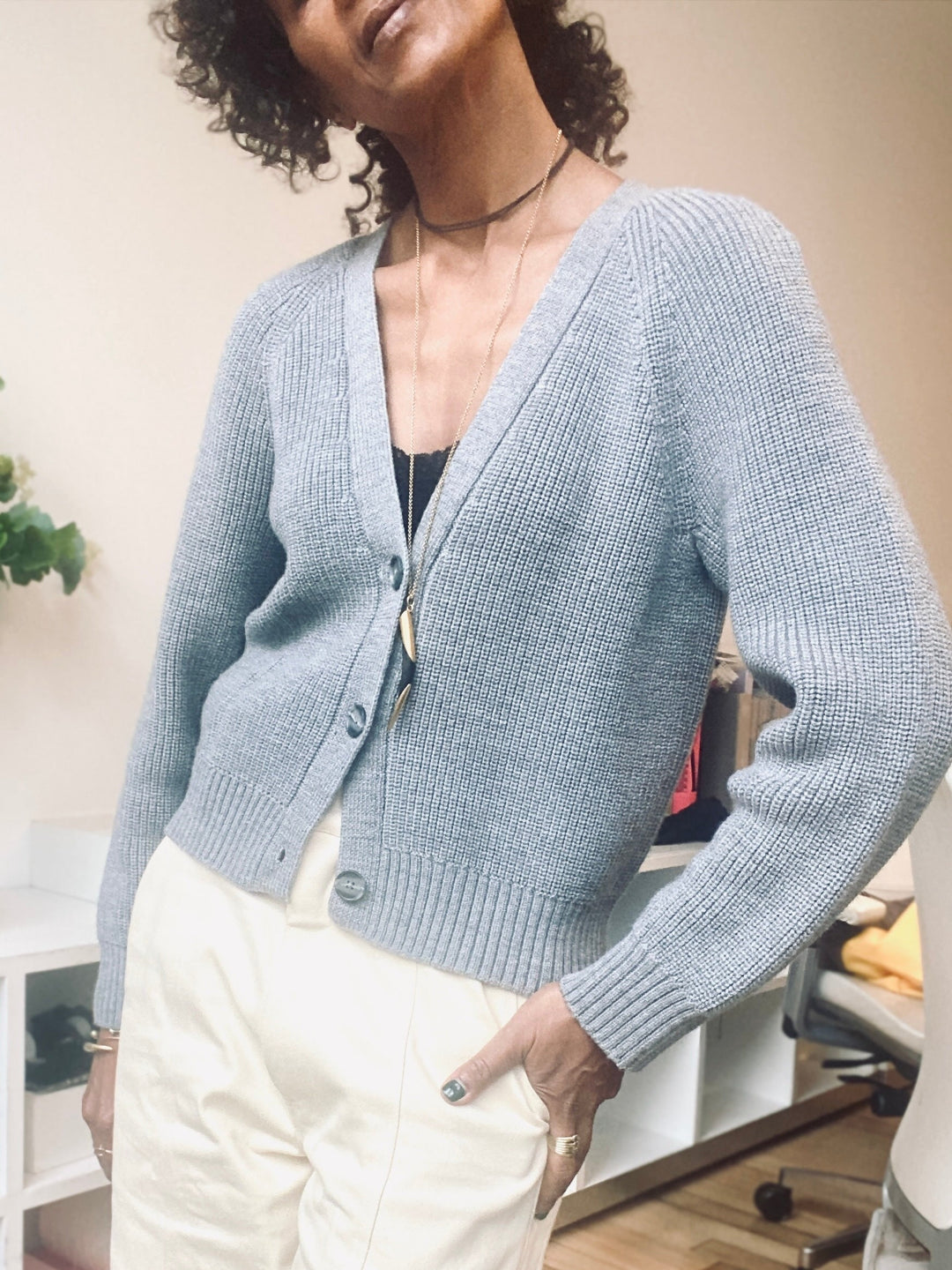 Senait boxy cardigan