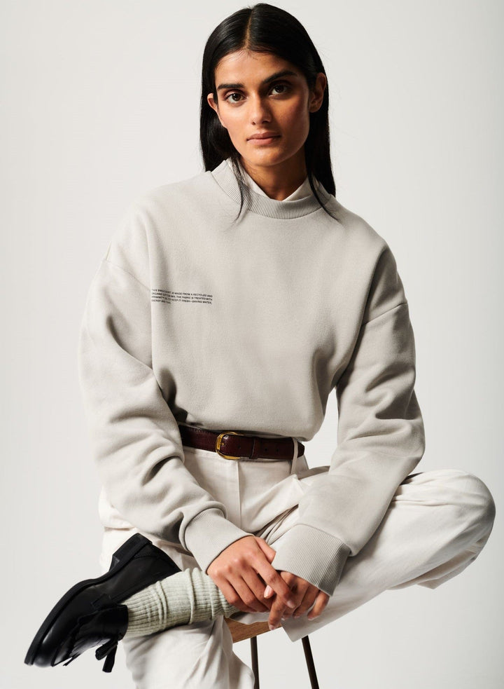 Womens 365 Heavyweight Sweatshirt—stone