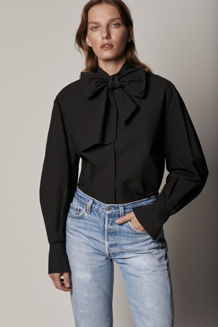 Exaggerated Bow Blouse - Resale