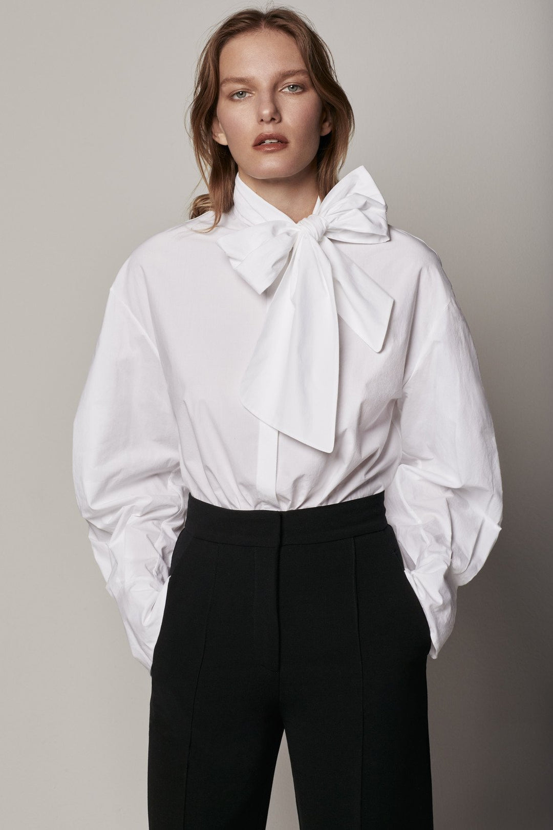 Exaggerated Bow Blouse - Resale