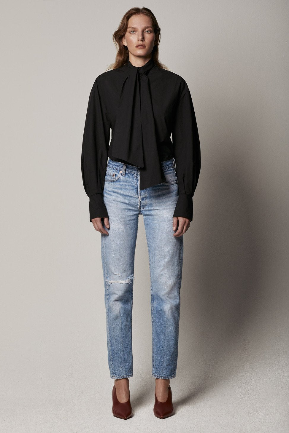 Exaggerated Bow Blouse - Resale