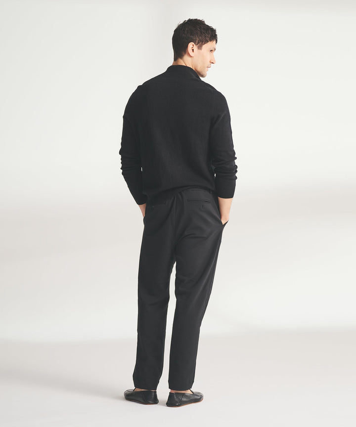 Signature Cashmere Color Blocked Quarter Zip