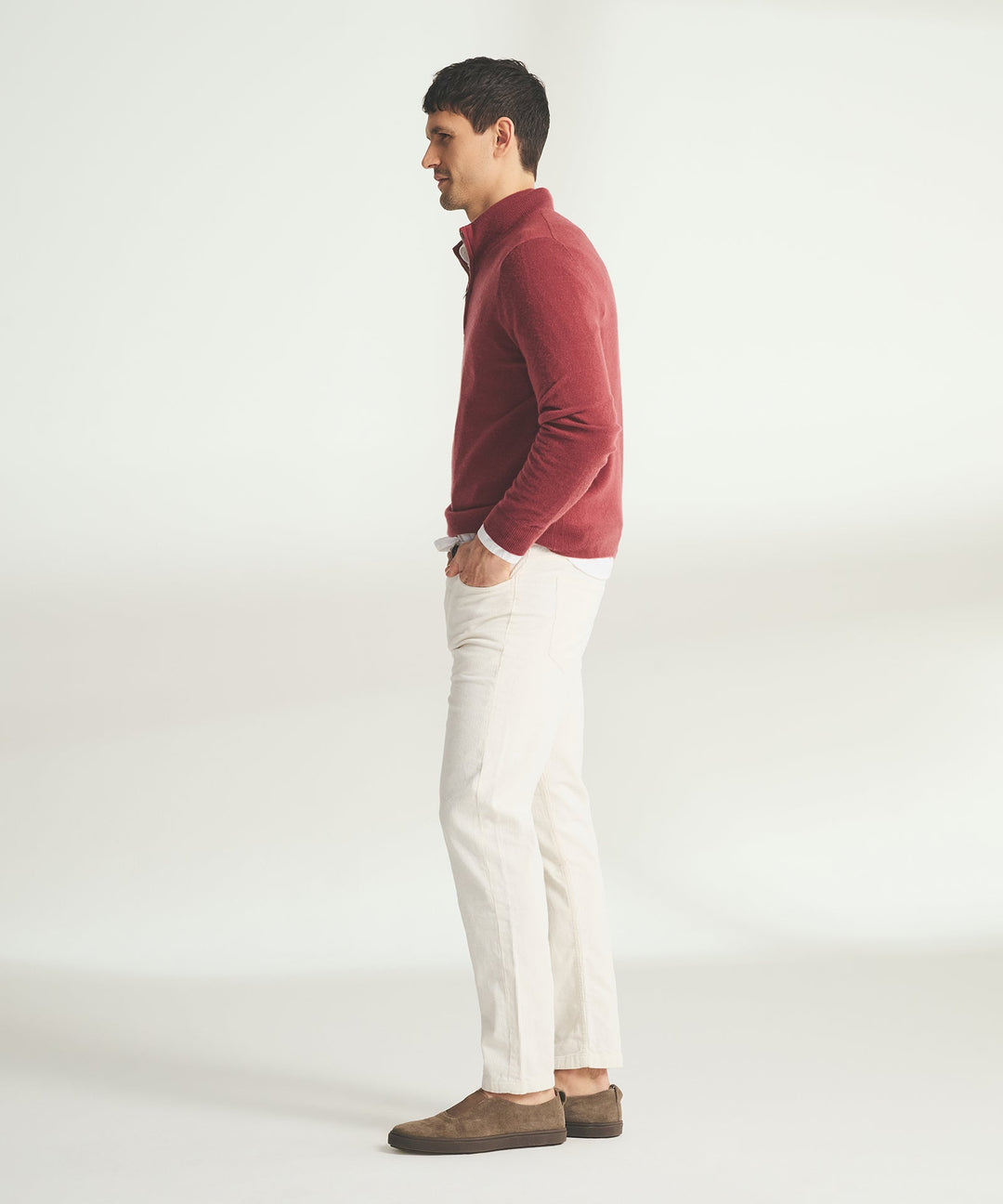 Signature Cashmere Quarter Zip