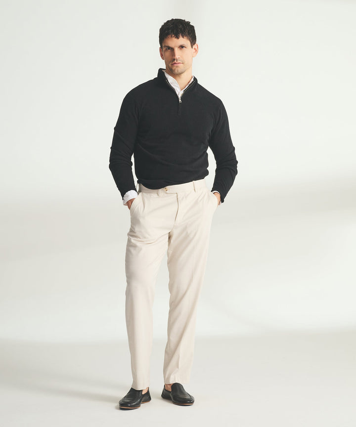 Signature Cashmere Quarter Zip