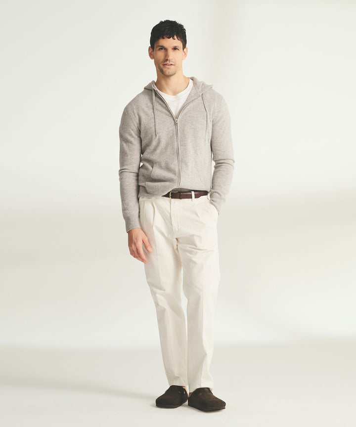 Signature Cashmere Zip Hoodie