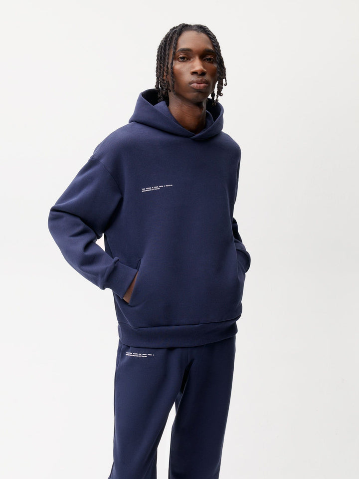 Mens 365 Heavyweight Hoodie—navy blue