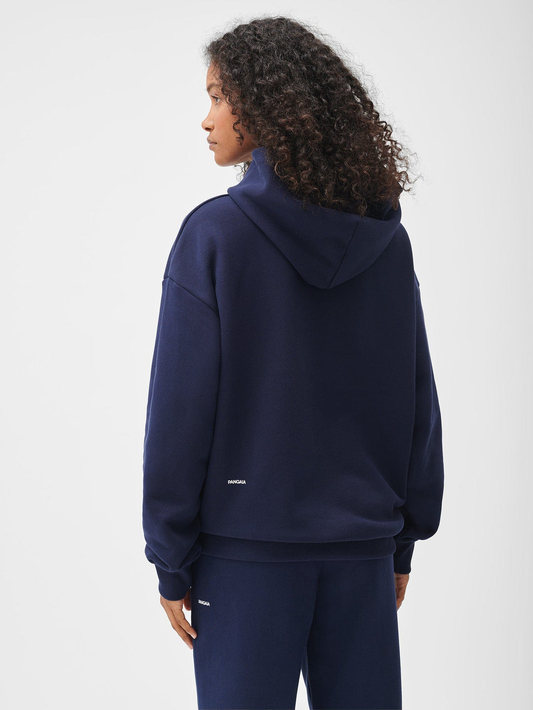 Womens 365 Heavyweight Hoodie—navy blue