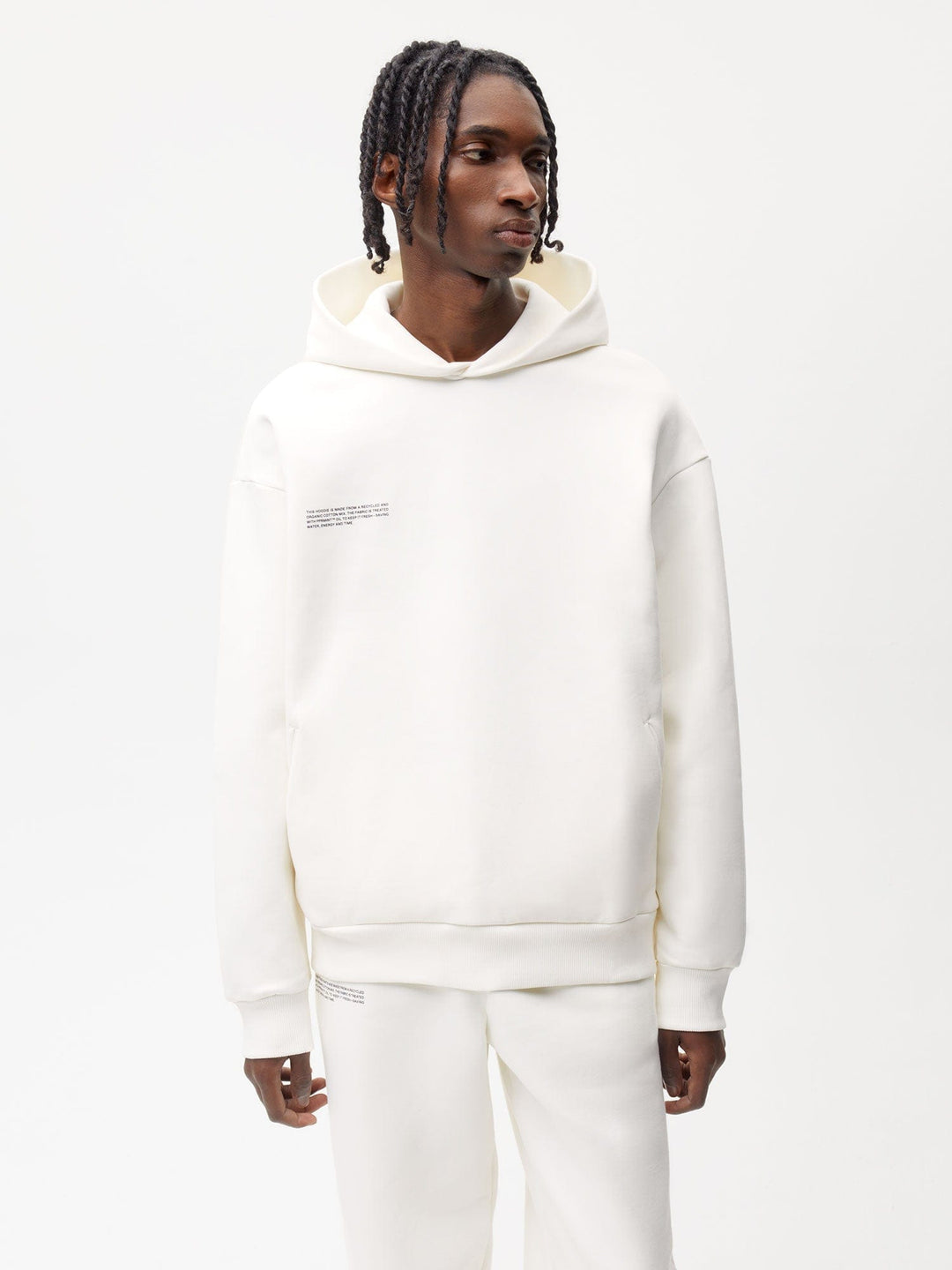 Mens 365 Heavyweight Hoodie—off-white
