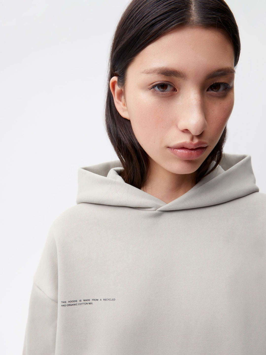 Womens 365 Heavyweight Hoodie—stone