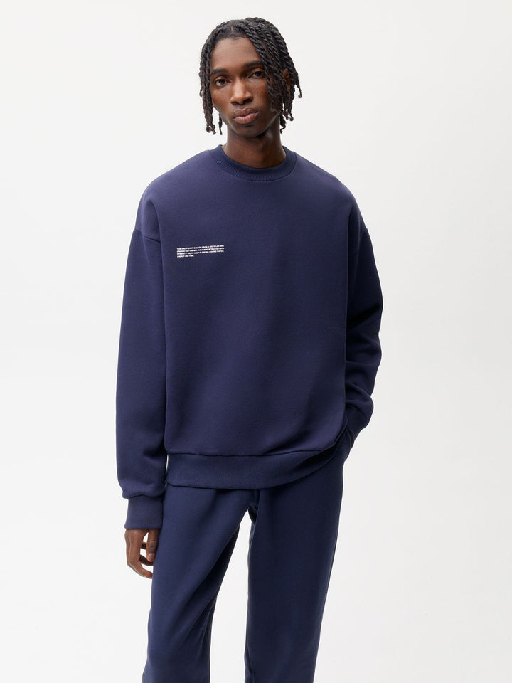 Mens 365 Heavyweight Sweatshirt—navy blue