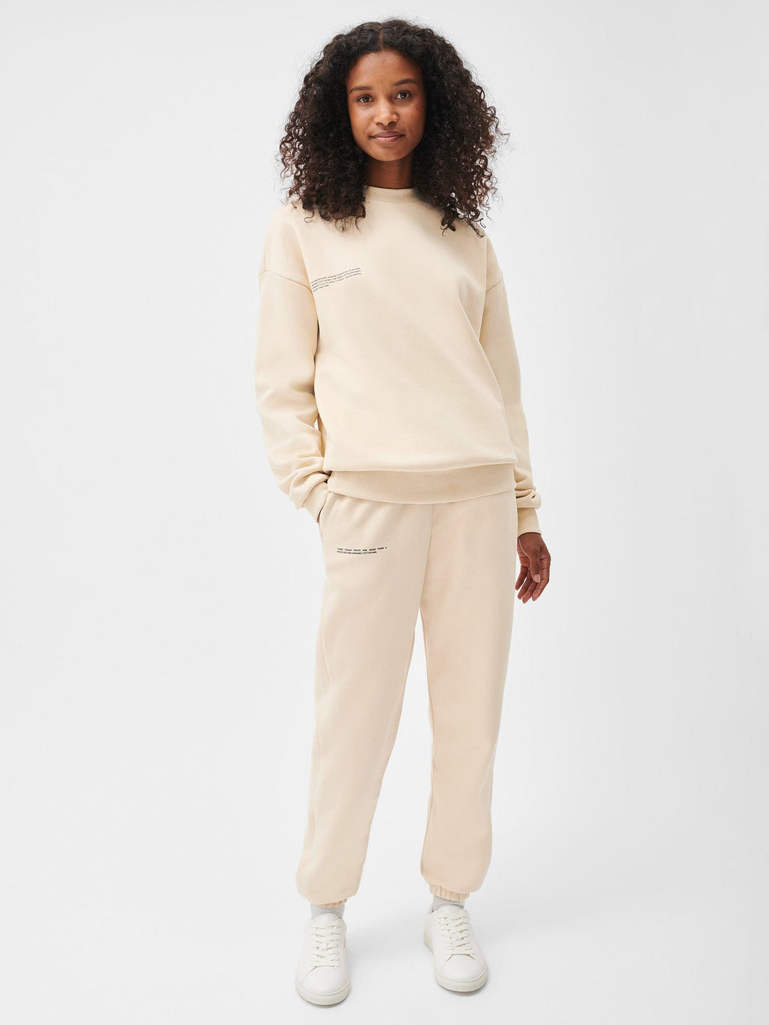 Womens 365 Heavyweight Sweatshirt—sand