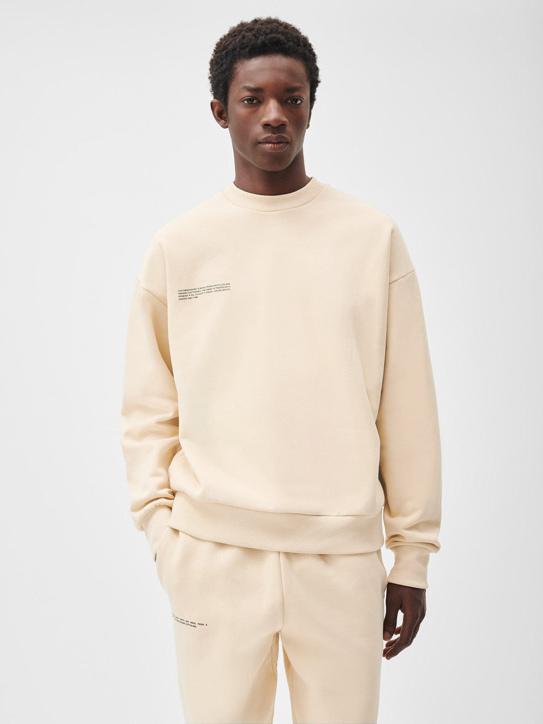 Mens 365 Heavyweight Sweatshirt—sand