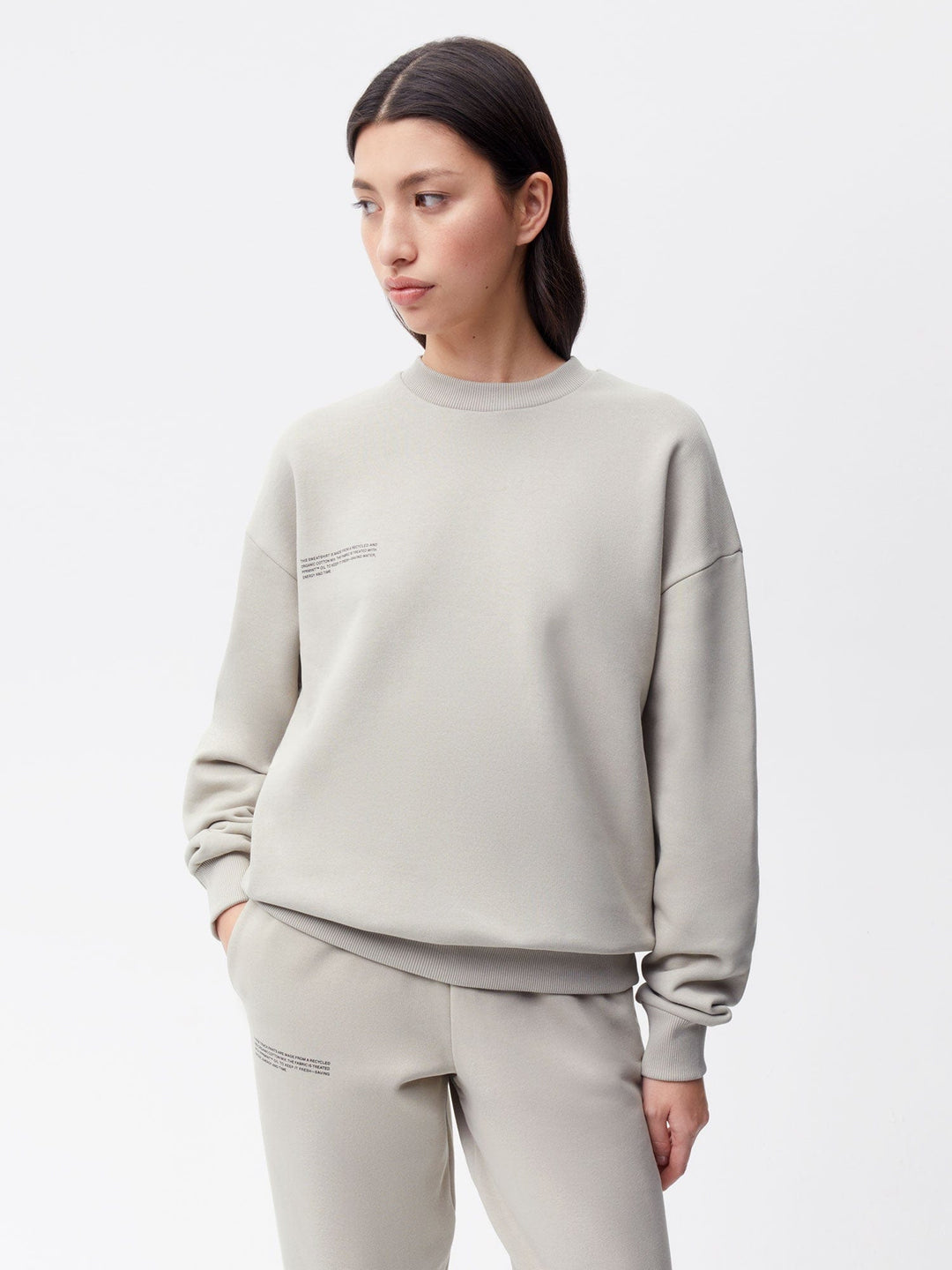 Womens 365 Heavyweight Sweatshirt—stone