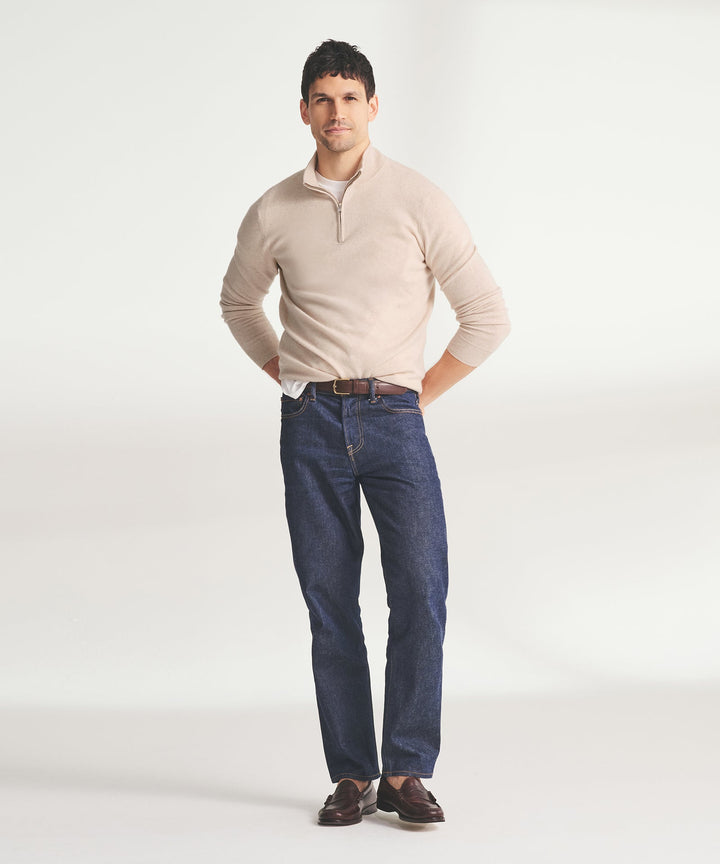 Signature Cashmere Quarter Zip