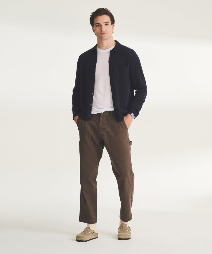 Signature Cashmere Button Down