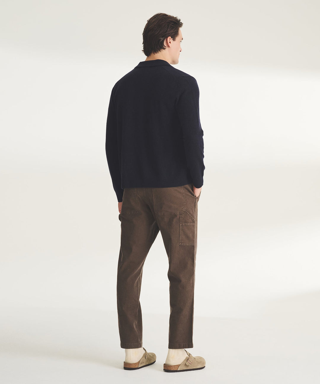 Signature Cashmere Button Down