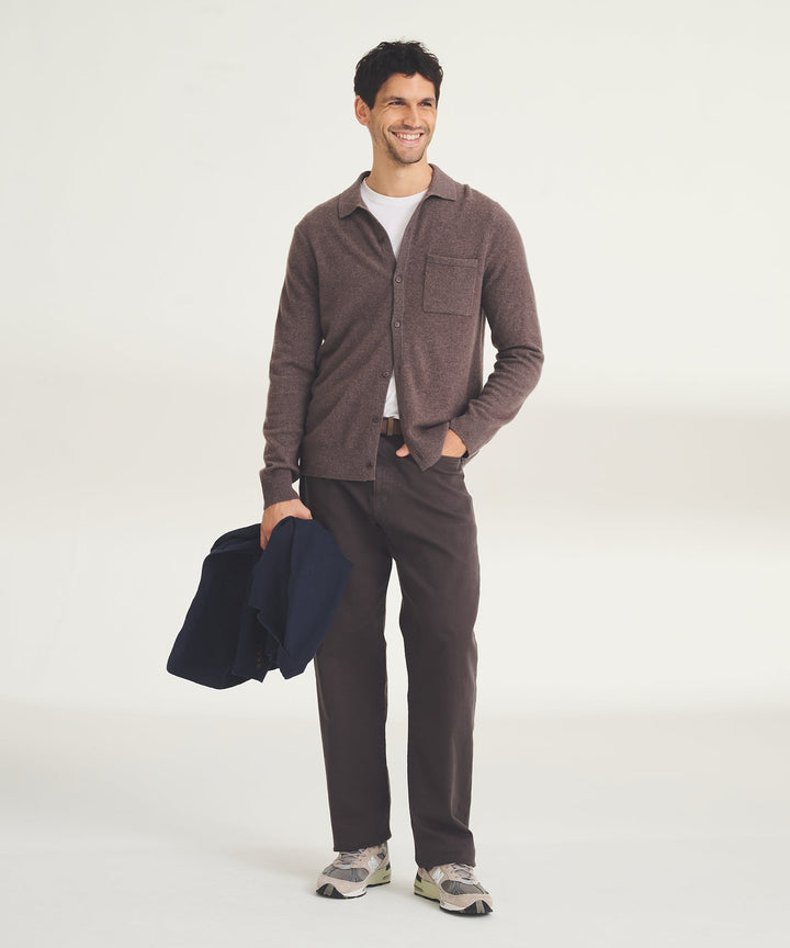 Signature Cashmere Button Down