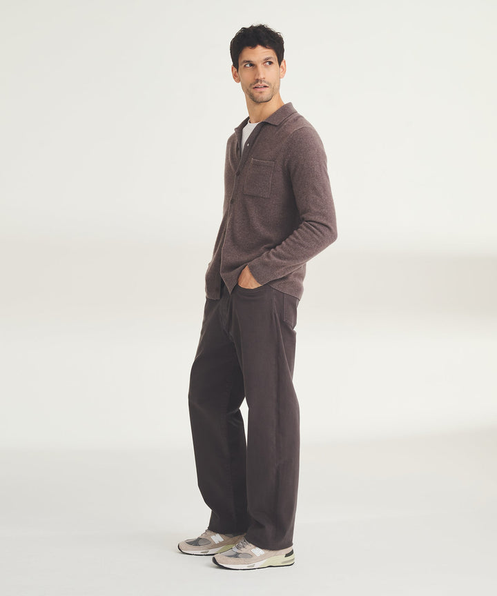Signature Cashmere Button Down