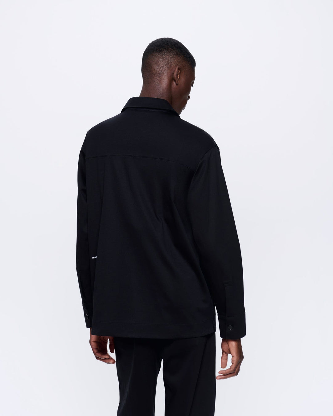 Mens Interlock Jacket—Black