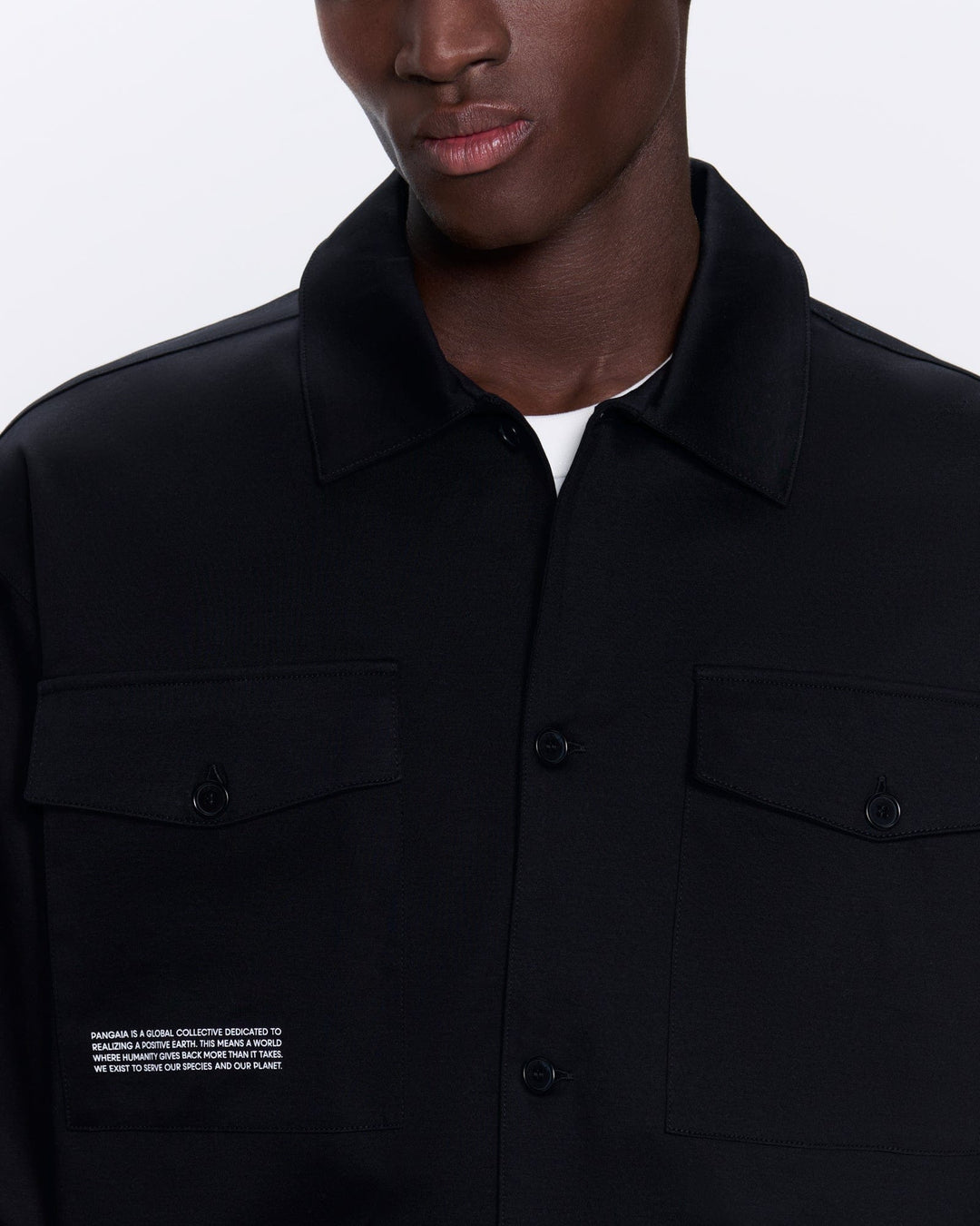 Mens Interlock Jacket—Black