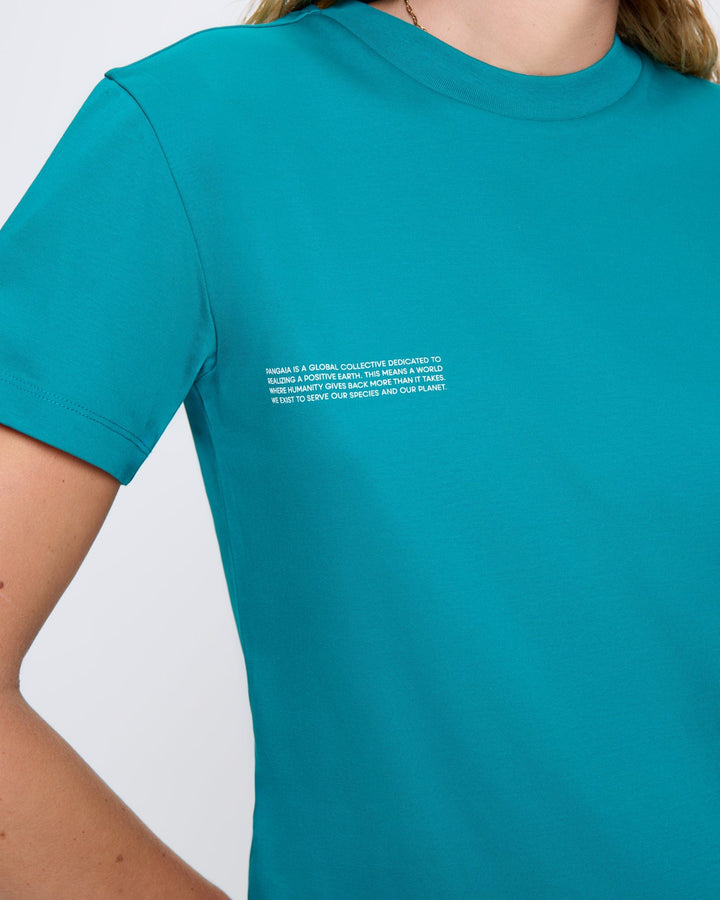 Womens Interlock T-Shirt—Malachite Green
