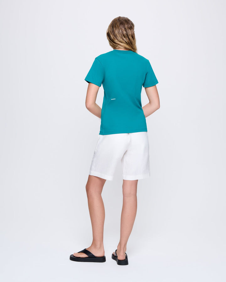 Womens Interlock T-Shirt—Malachite Green