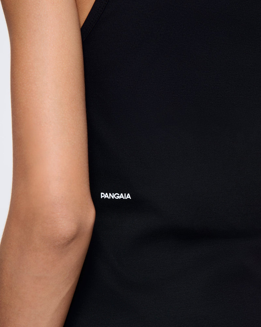 Womens Interlock Tank Top—Black