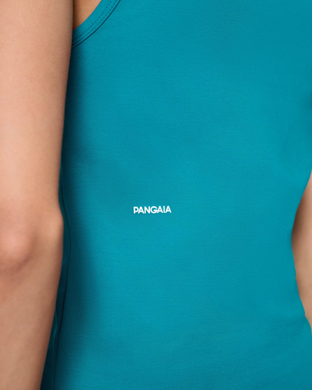Womens Interlock Tank Top—Malachite Green