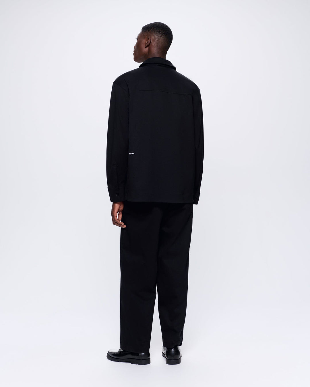 Mens Interlock Trouser—Black
