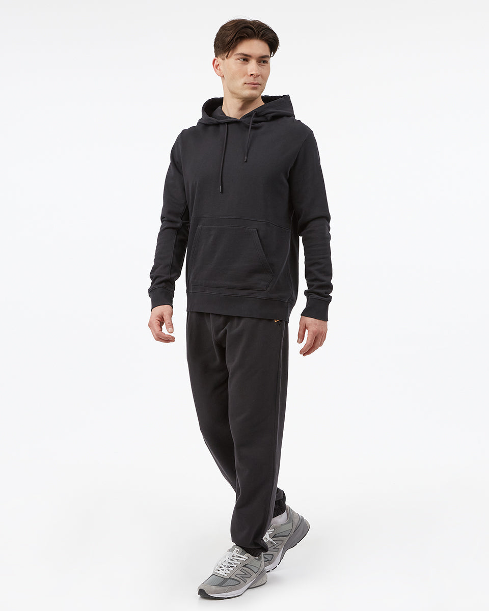 Organic French Terry Seamed Hoodie