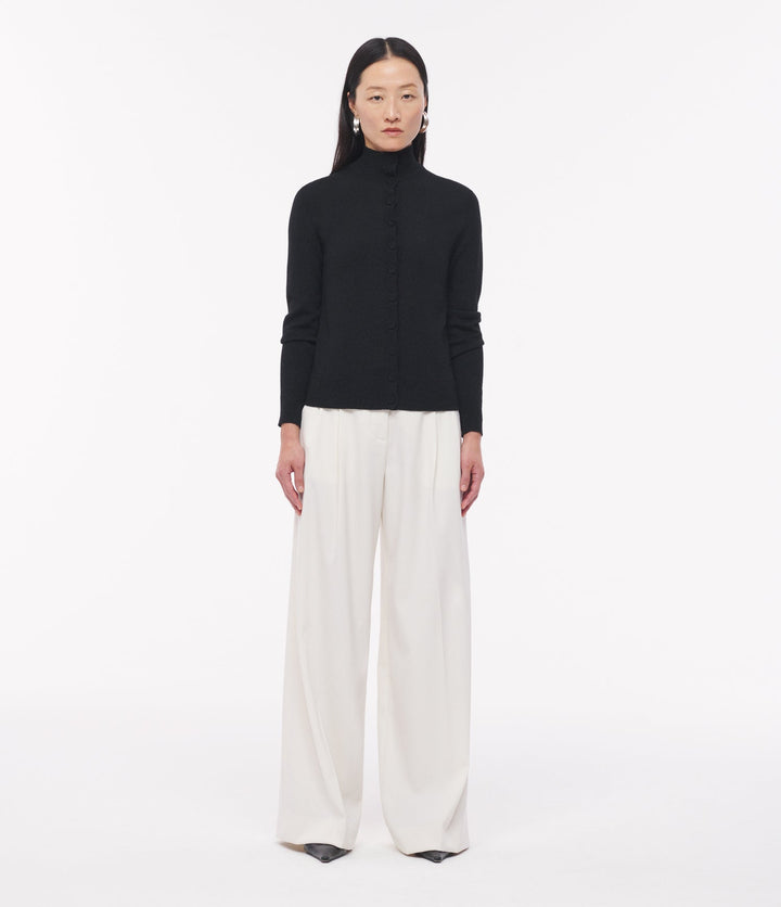 Turtleneck Cardigan