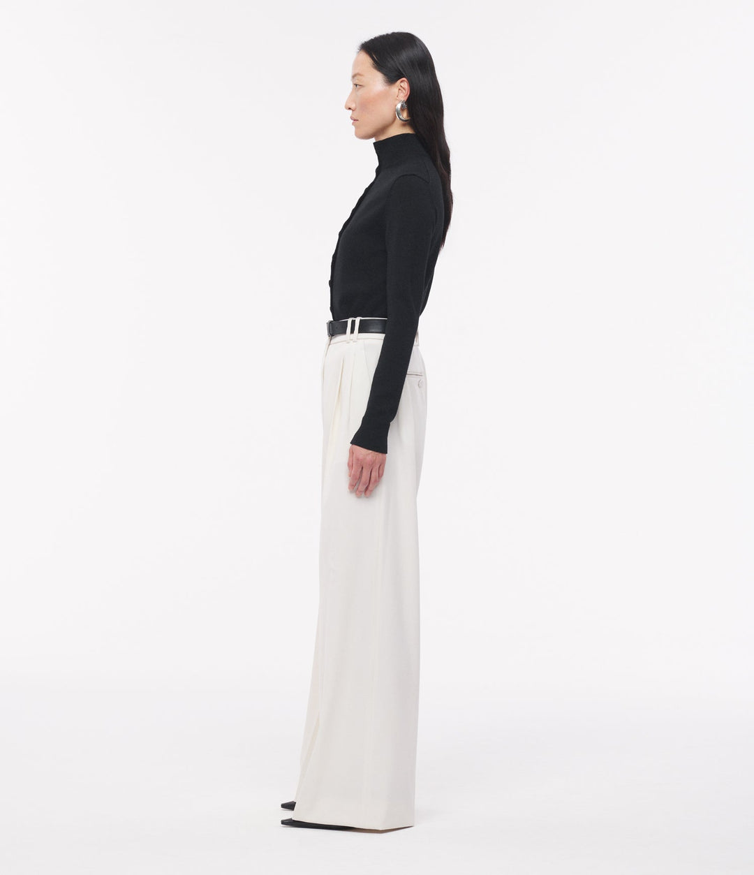 Turtleneck Cardigan